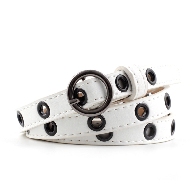 Fashion Ladies Without Needle Hollow Belt