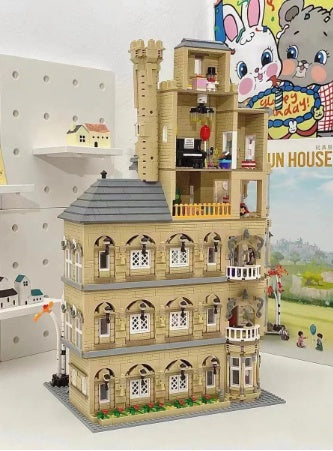 Château jouet à assembler pour enfants