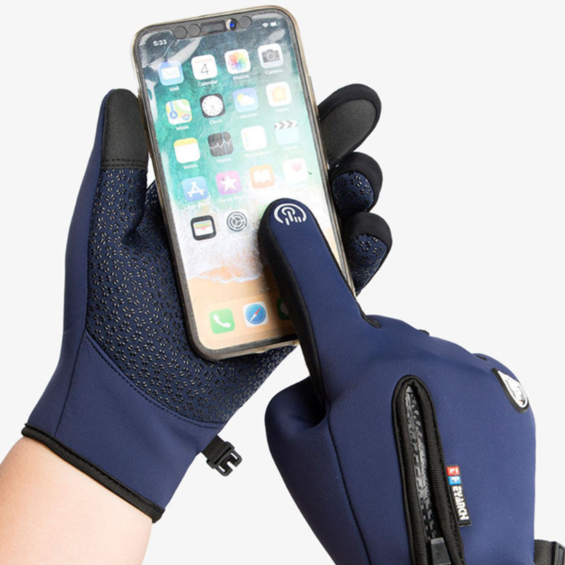 Men's Warm Fleece Ski Sports Cycling Gloves