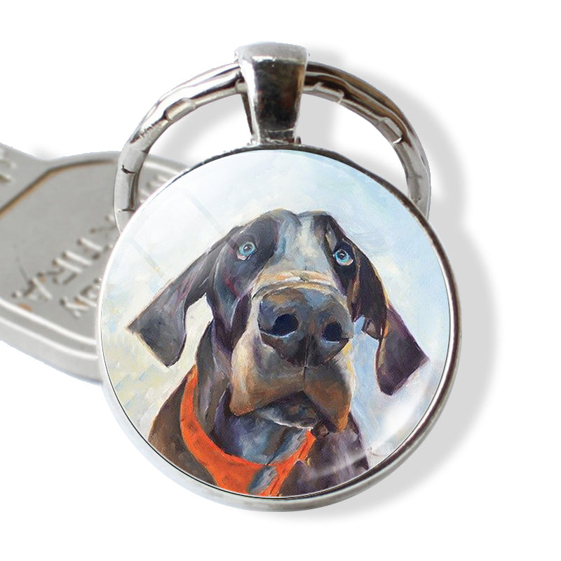 Fashion Personality Time Gem Creative Keychain