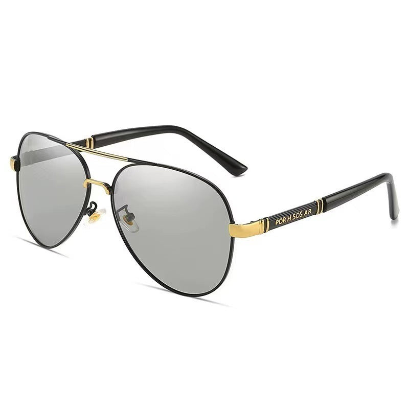 New Polarized Sunglasses Men's Metal