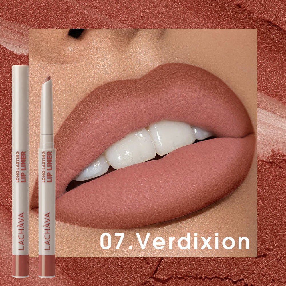 Waterproof And Durable Colored Velvet Matte Lip Liner