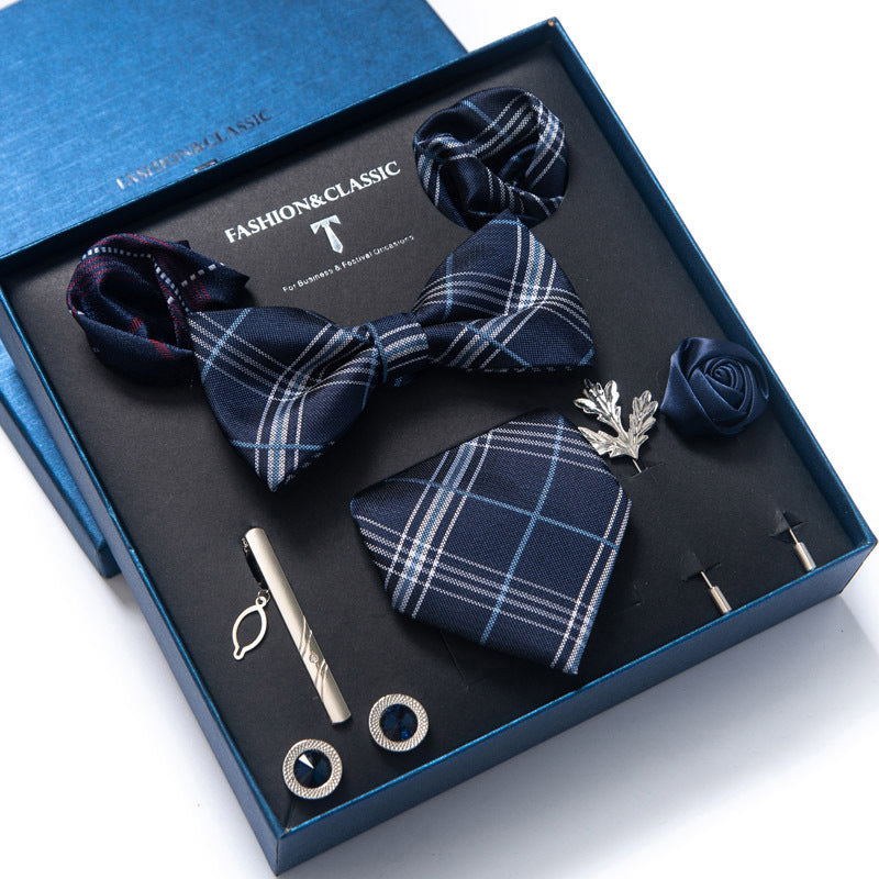 Ensemble cravate et costume formel 8 pièces pour homme