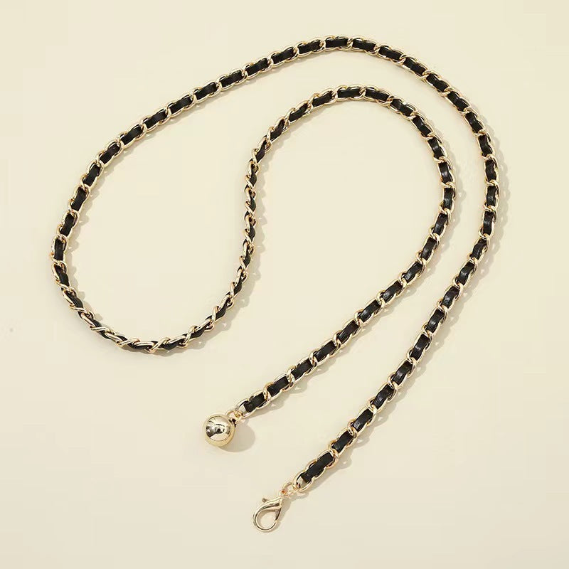 Chaîne de Taille Accessoires Style Classique Hot Girl Avec Jupe Pantalon Robe Ceinture Chaîne Ceinture Décorative Femme