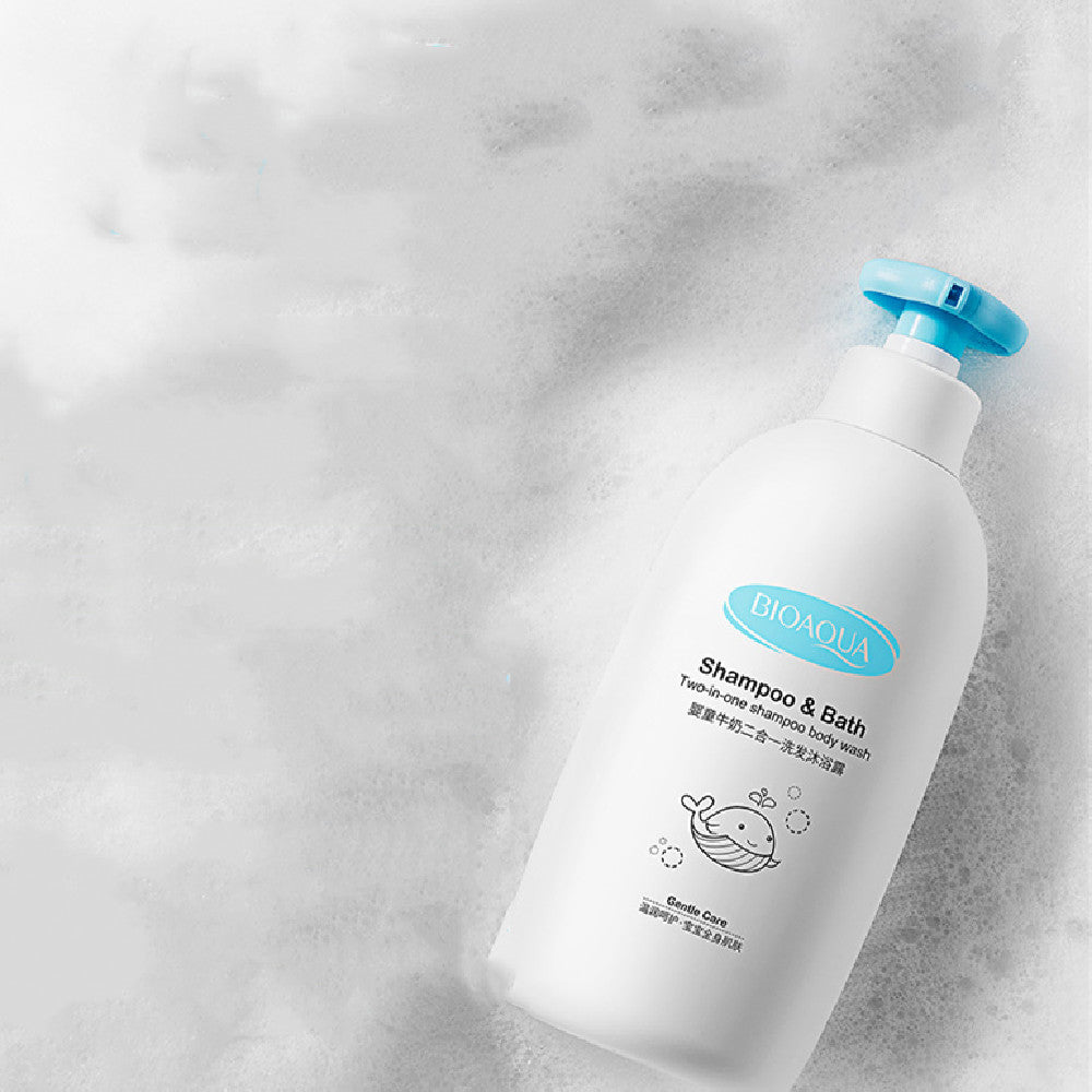 Lait de bébé Hydratant Cheveux & Corps Shampooing Hydratant pour la peau