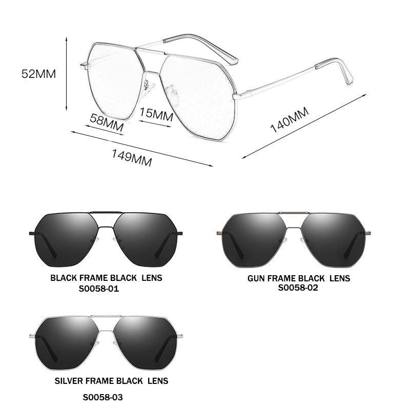 Men's polarized sunglasses