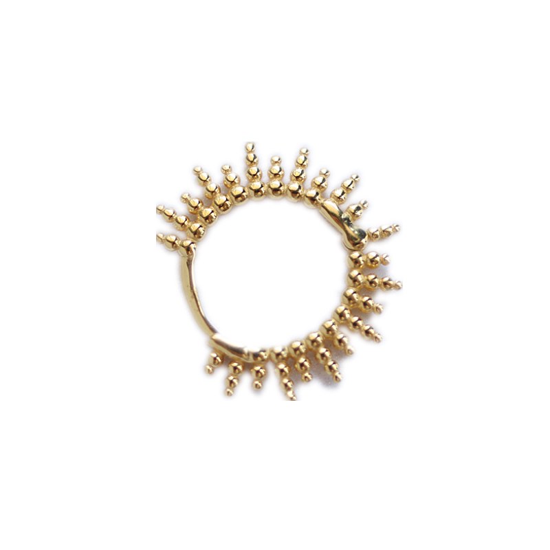 Boucles d'oreilles en métal de style européen et américain