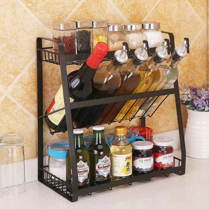 Multi Functional Three Layer Seasoning Rack