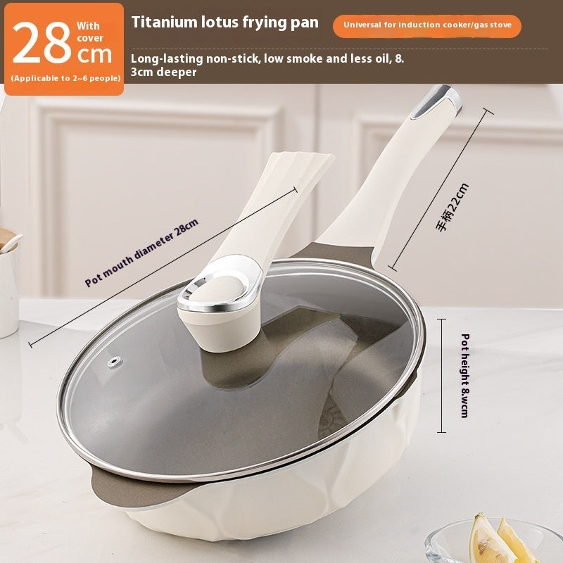 Household Non-stick Binaural Stew Pot