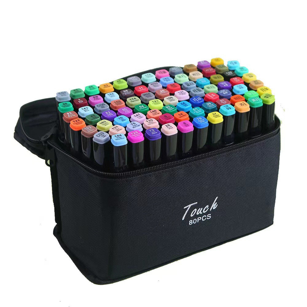 Double-ended Marker Oil-based Watercolor Pen Painting
