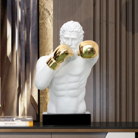Sculpture de David abstraite, ornements pour la maison, salon