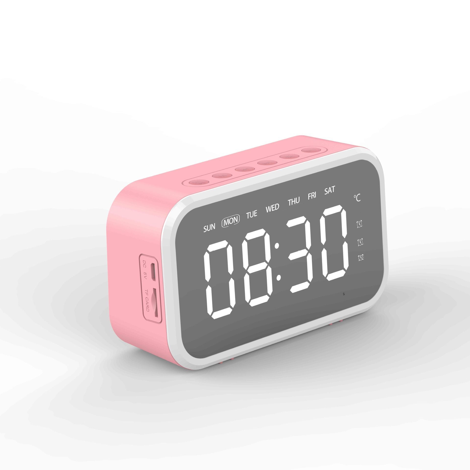 Desktop Alarm Clock Bluetooth Wireless Audio