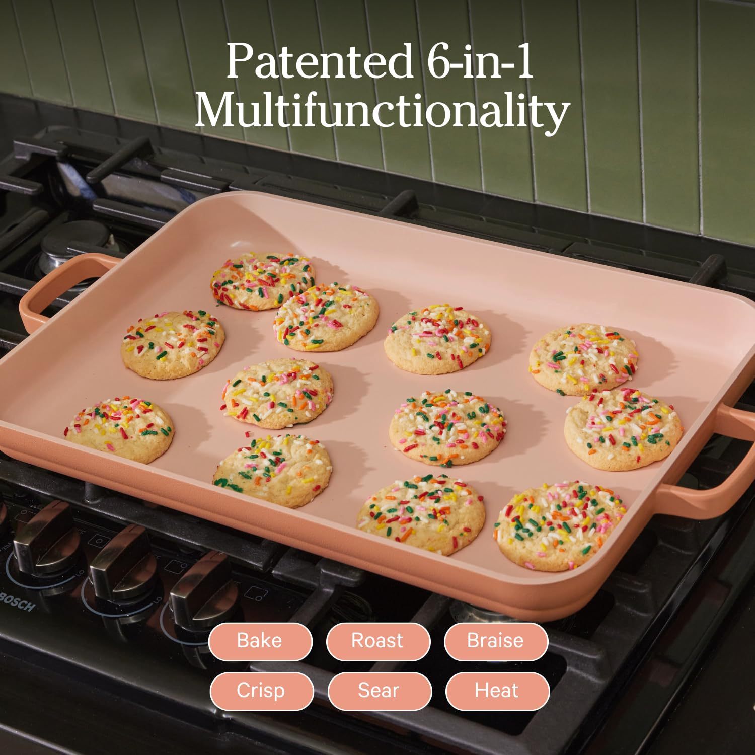 Nordic Style Ceramic Binaural Baking Pan Creative Household Oven Baking Dish Four-piece Set