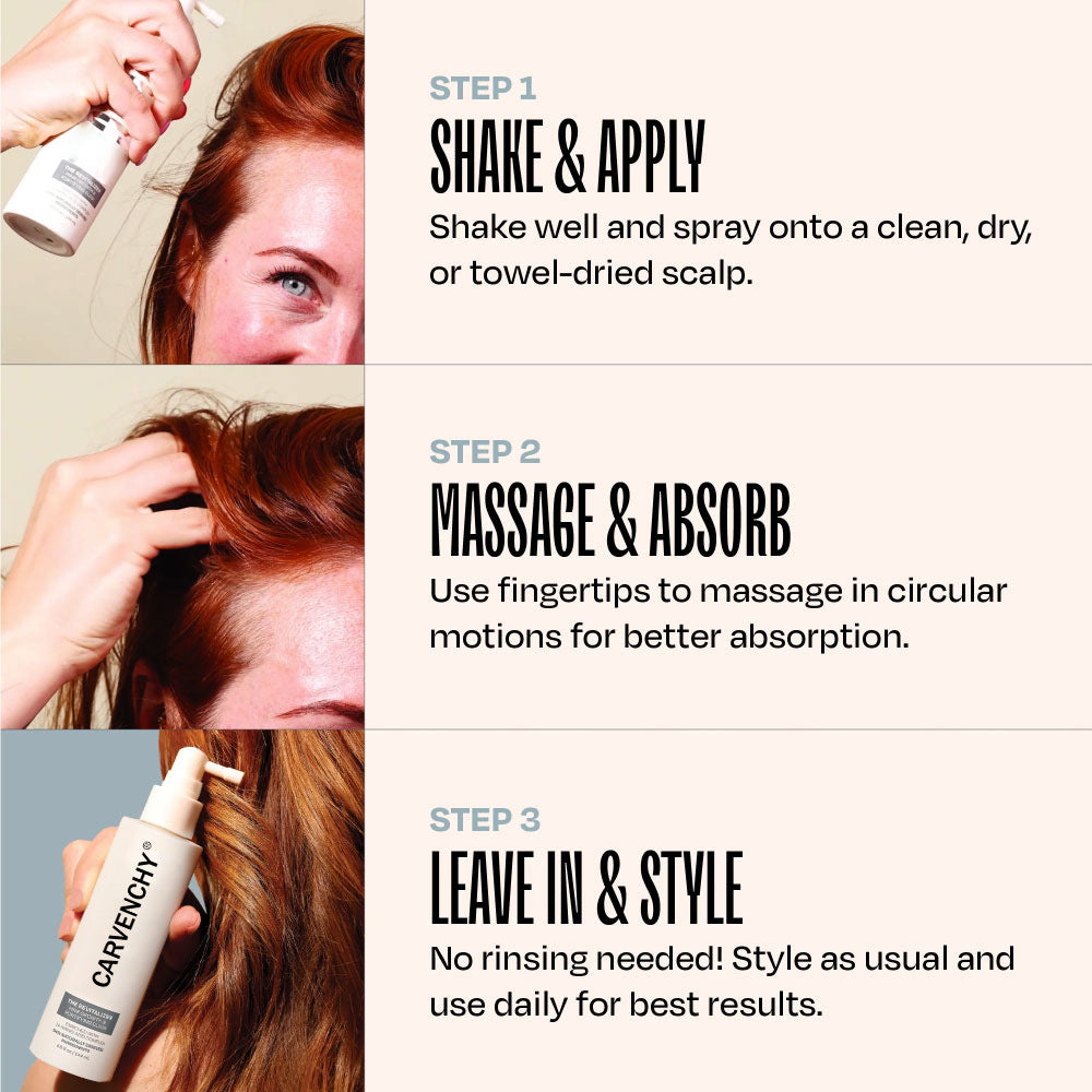 Solución de cuidado fortalecedor para mejorar el crecimiento del cabello