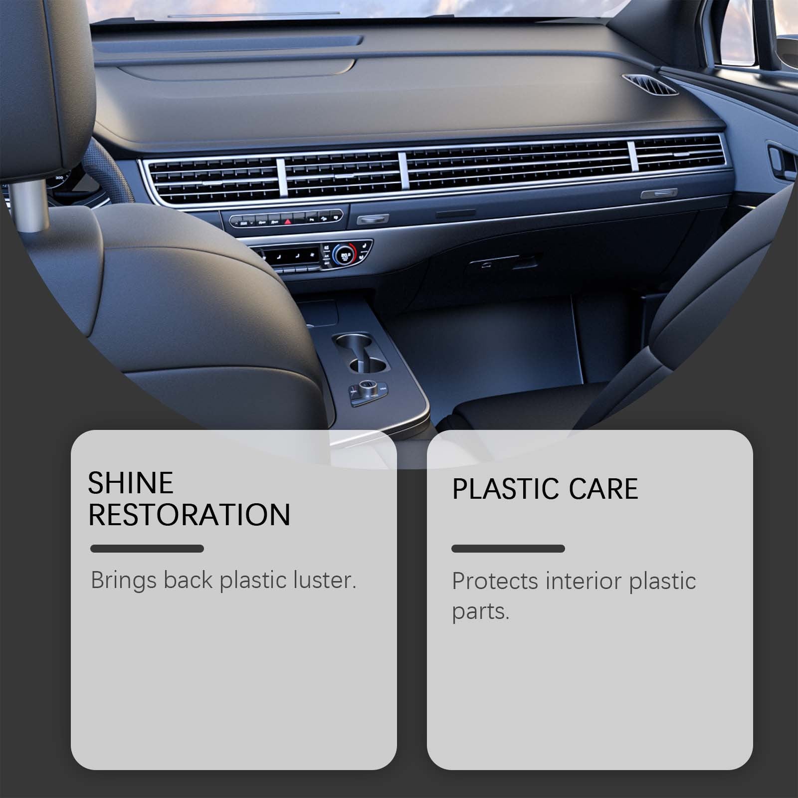 Car Interior Care Cream Gently Cleans