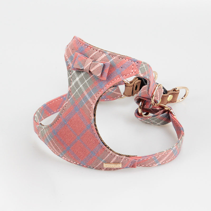 Laisse de chien style débardeur pour petits chiens