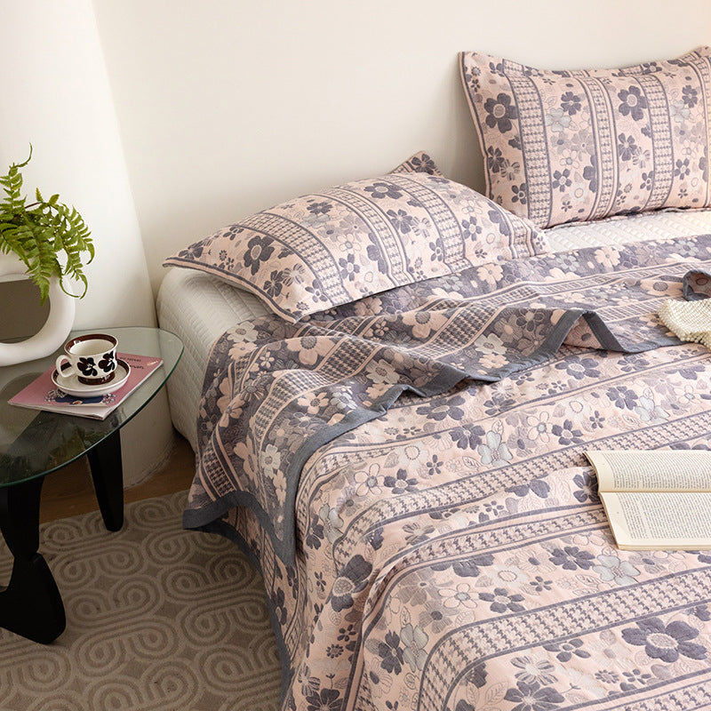 Breathable Pure Cotton Double-layer Yarn Soft Bedding