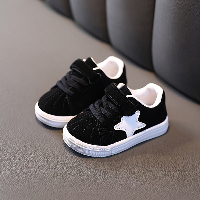 New Children's Casual Soft-soled Boy Star Shoes