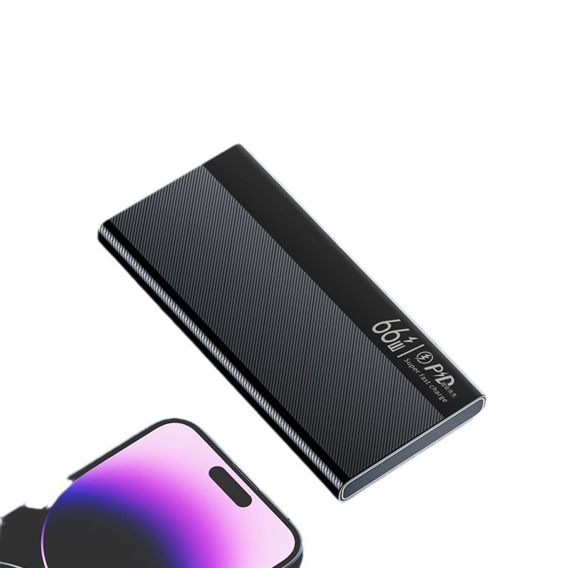 Batterie Externe Grande Capacité Recharge Rapide PD66w Légère Universelle
