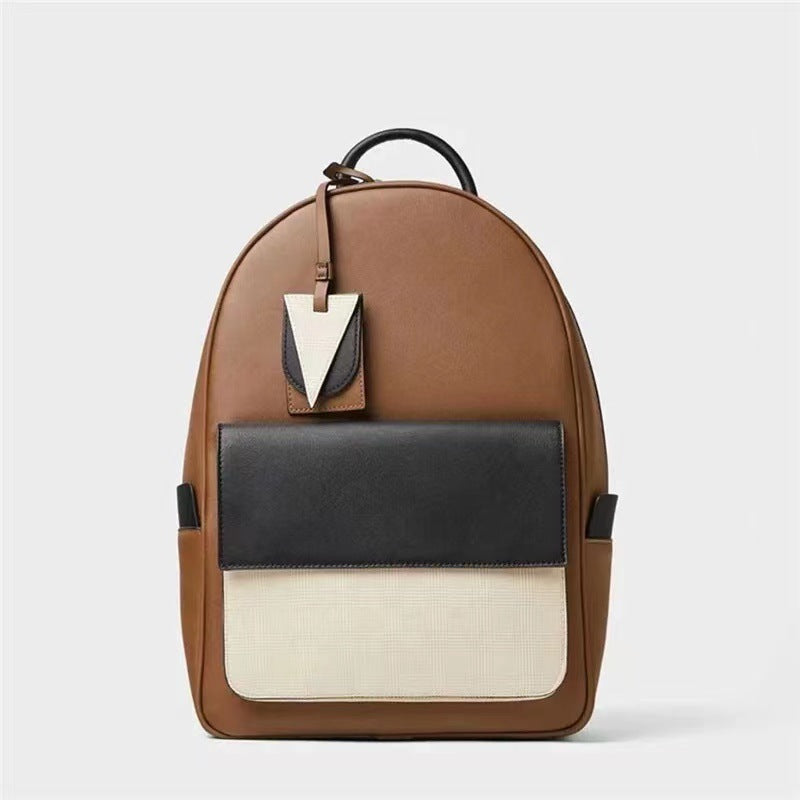 Sac à dos tricolore pour ordinateur portable, voyage d'affaires, loisirs, grande capacité, cartable