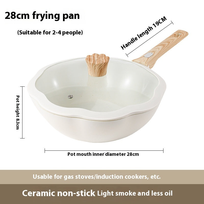 Poêle antiadhésive en céramique Magnolia ménagère