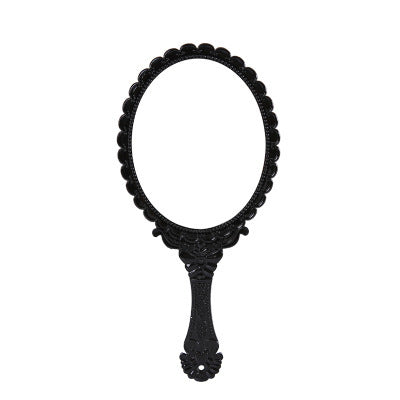 HD Handheld Makeup Mirror Portable Handle