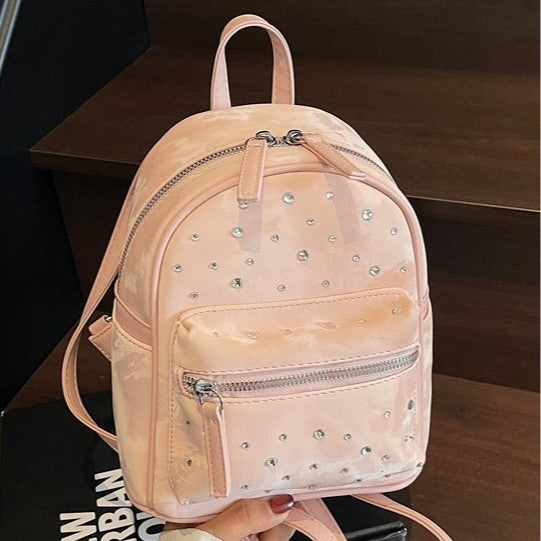 Sac à dos pour femmes en fil de broderie diamant