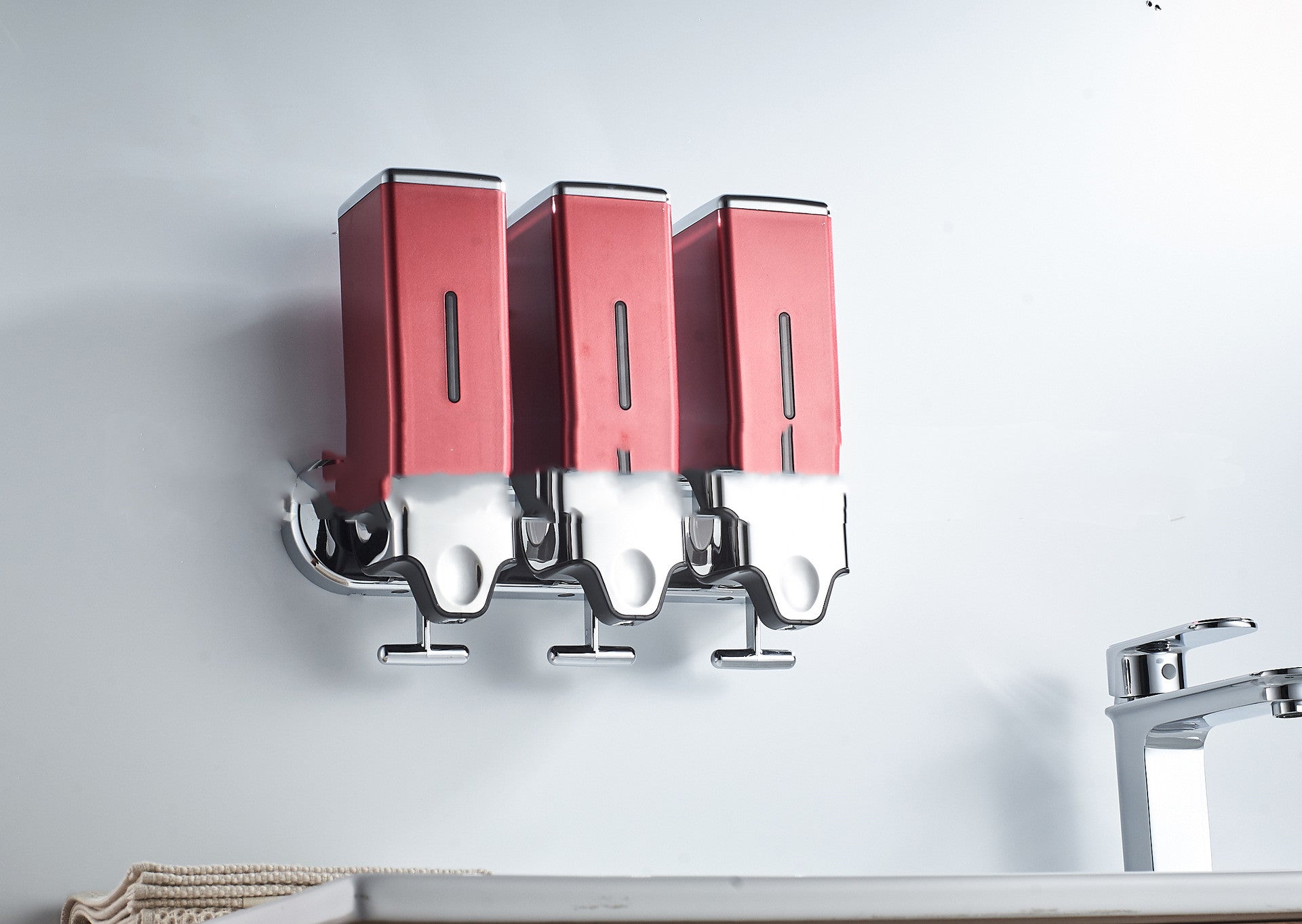 Household Toilet Manual Pull Rod Soap Dispenser