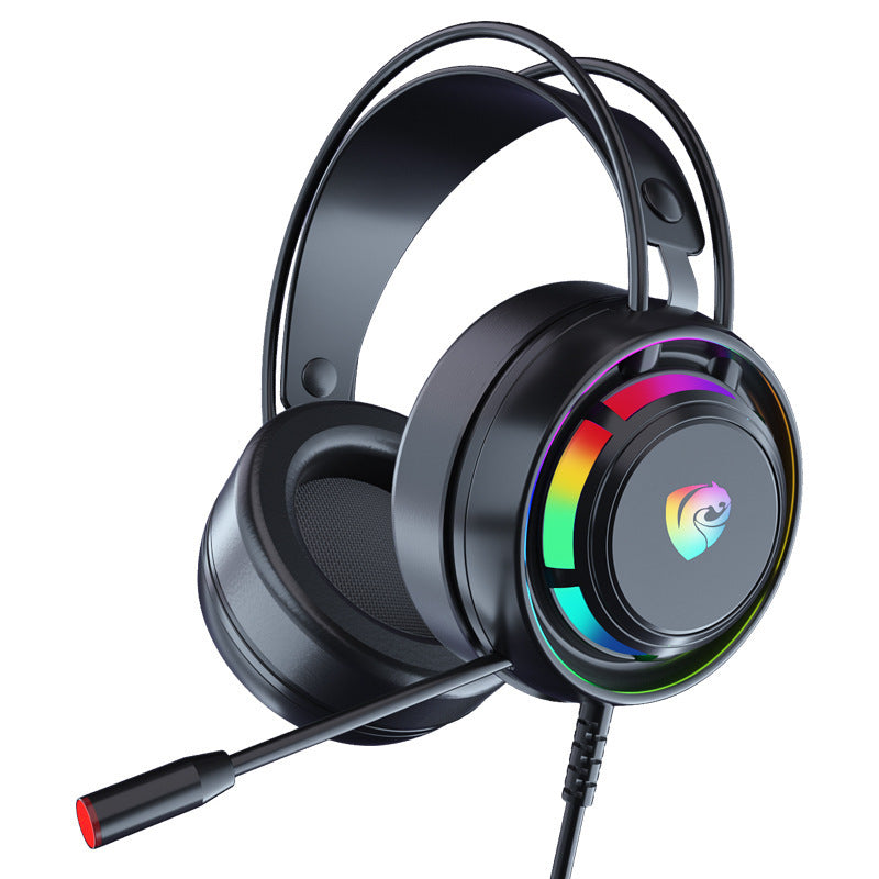 Casque de jeu pour ordinateur avec microphone
