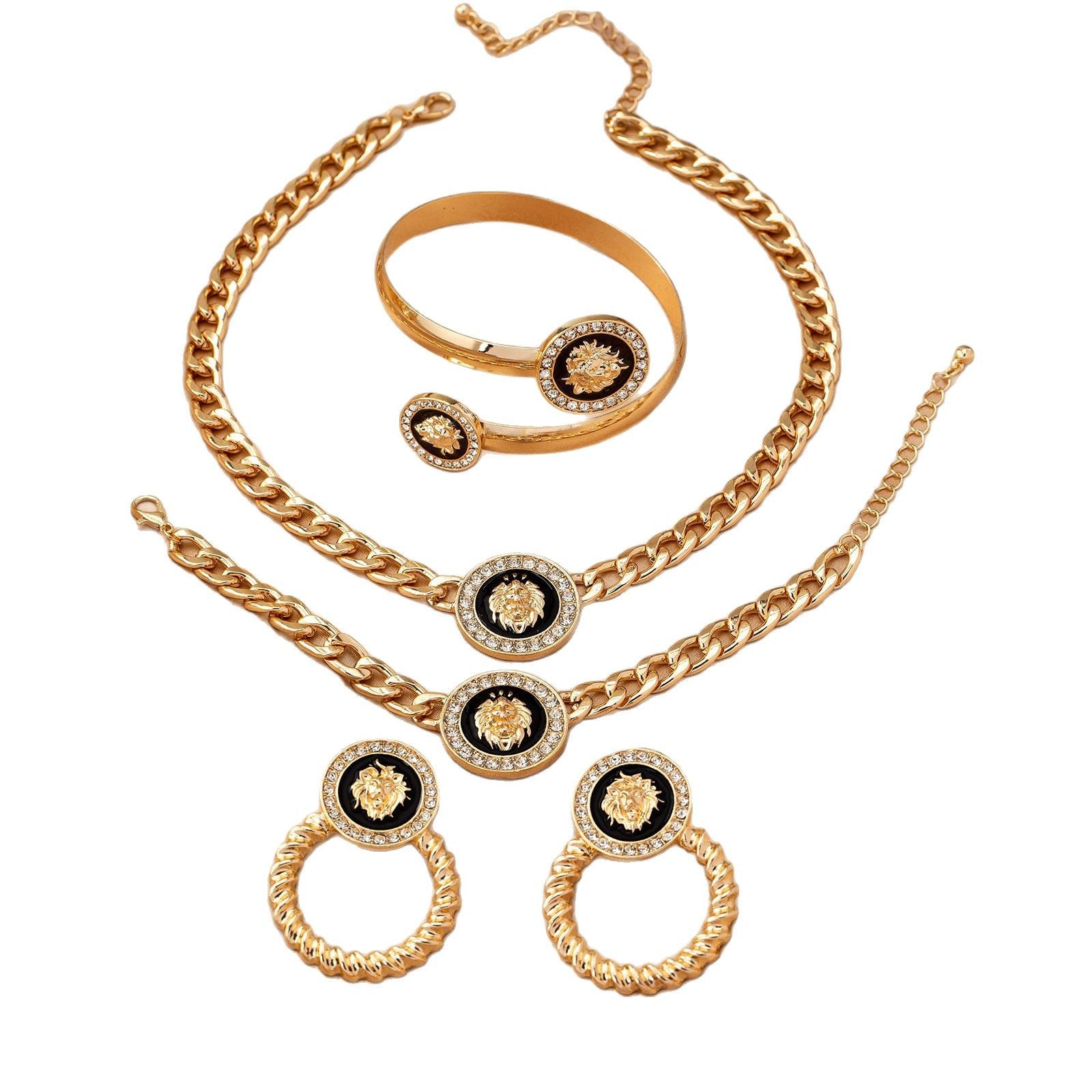 Costume ornemental tête de lion créatif pour femme