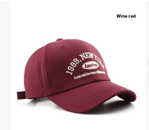 Casual Versatile Curved Brim Sunscreen Baseball Hat
