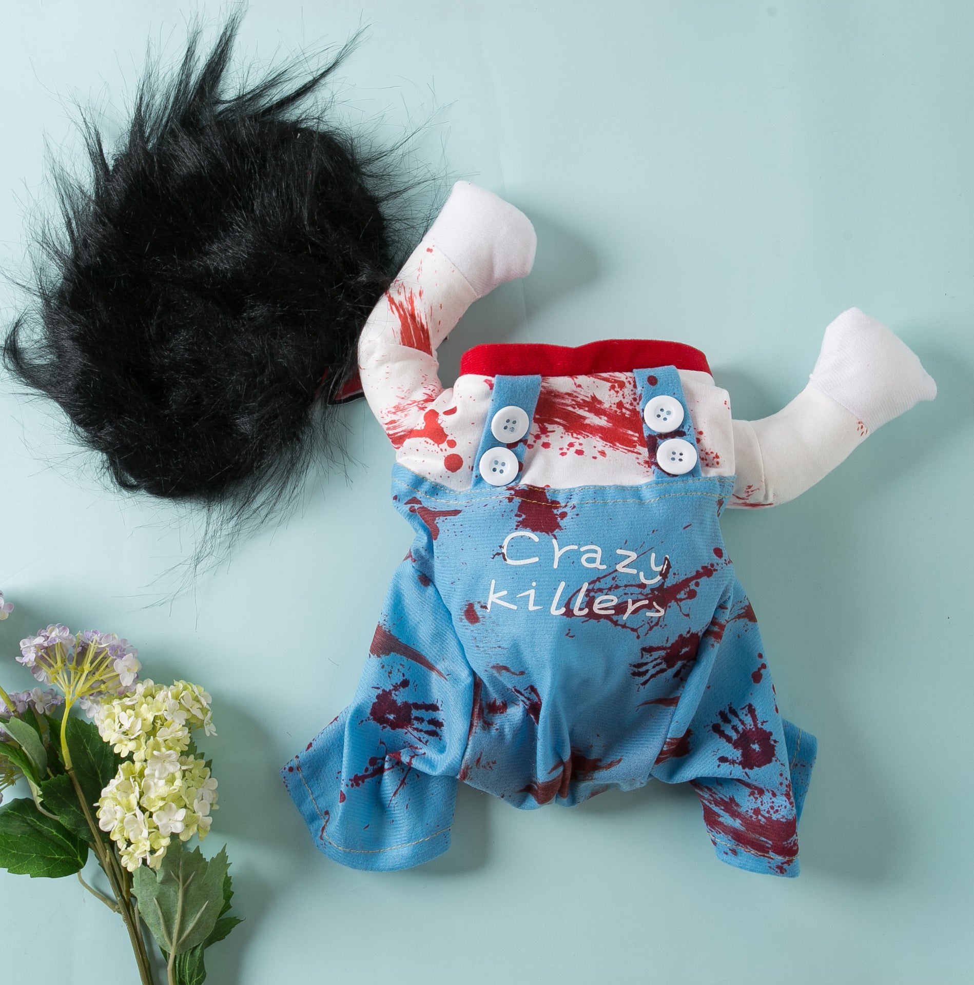 Vêtements d'Halloween pour animaux de compagnie, drôles, costume pour chien, vêtements pour chat