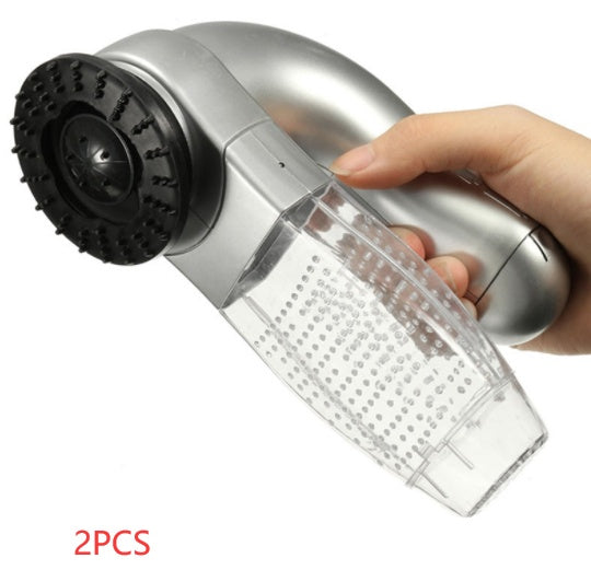 Aspirateur électrique portatif massant pour poils d'animaux