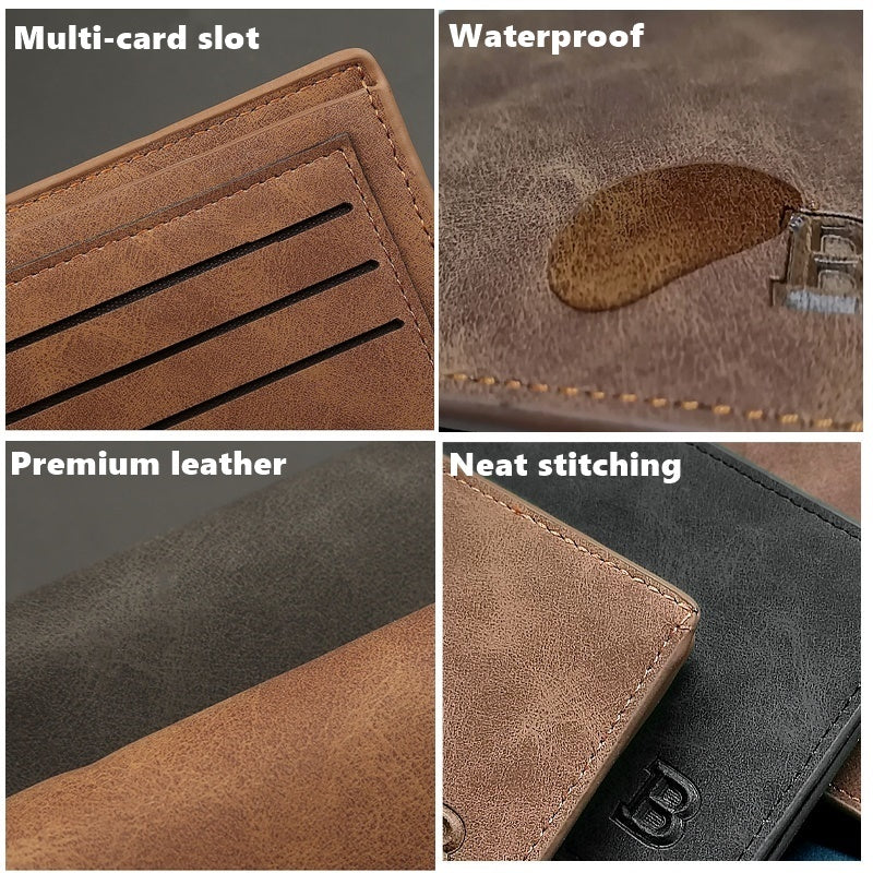 Nouveaux portefeuilles pour hommes Petits porte-monnaie design