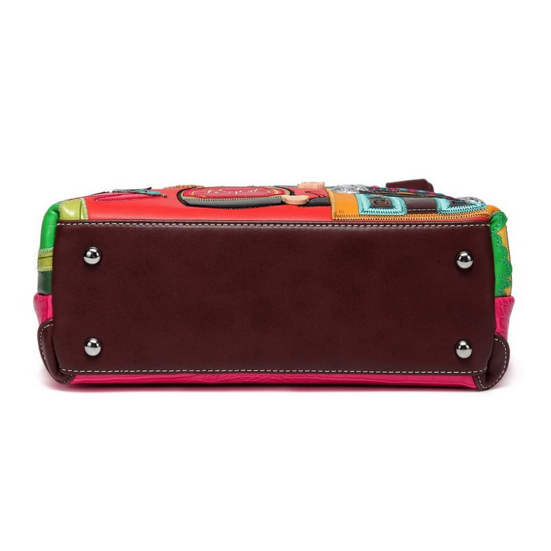 Vintage Pattern Portable Diagonal Bag