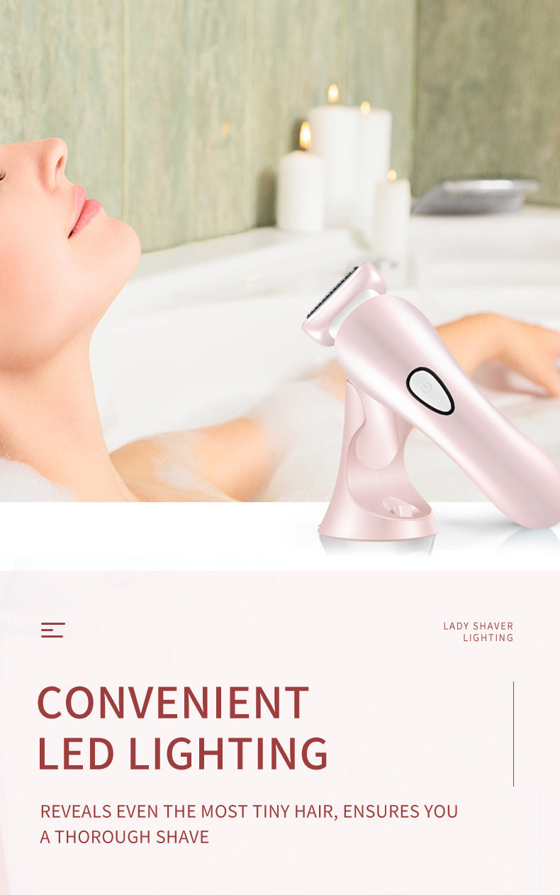 Full Body Hair Removal Trimmer Scraping Leg Hair Armpit Private Parts