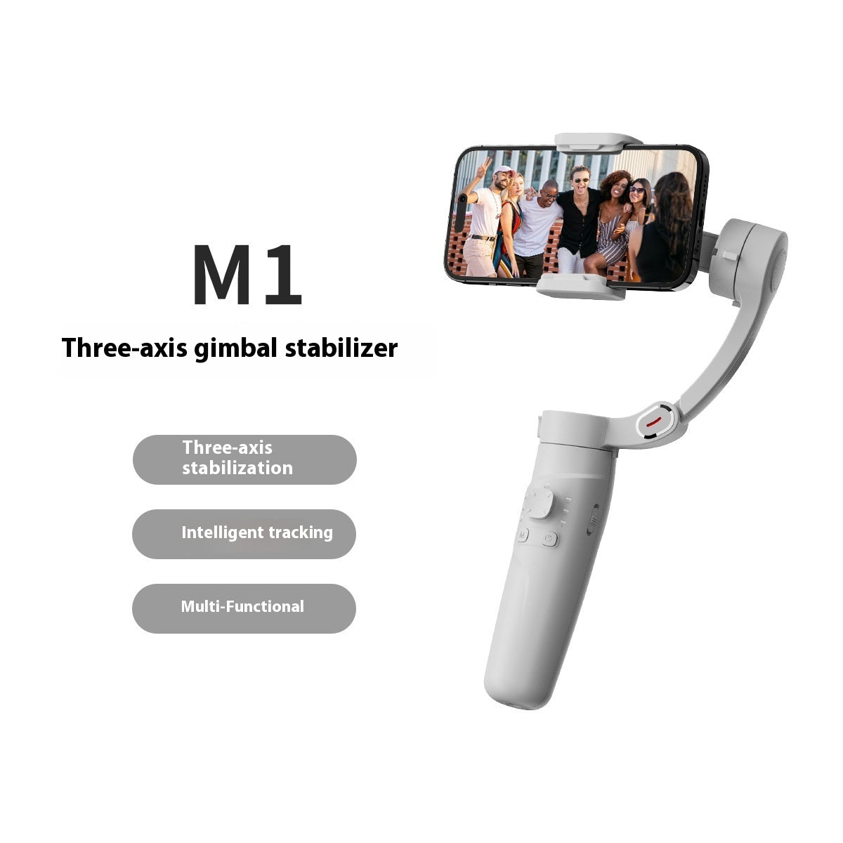 Nouveau stabilisateur de téléphone trépied portable M01