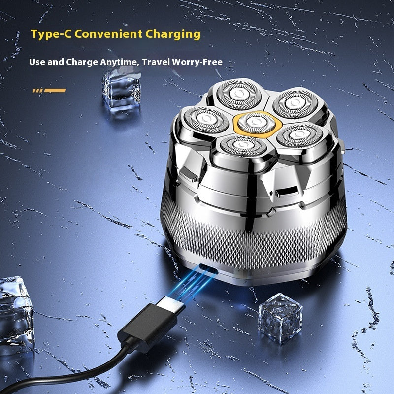 Men's Hair Clipper 6D Magnetic Suction Cutter Head