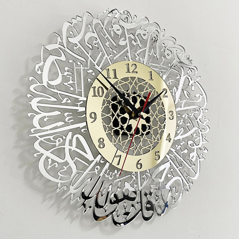 Horloge murale Horloge murale créative nordique en bois, simple