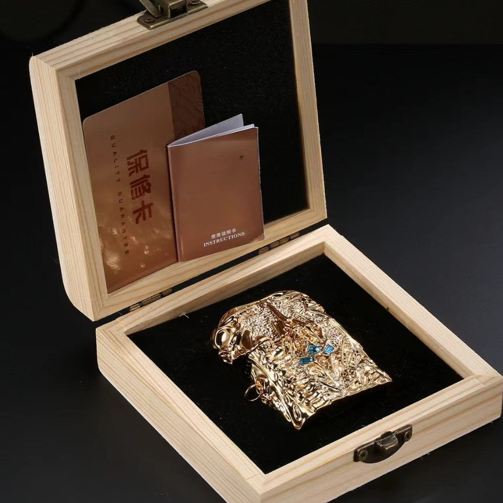 New Brass Electroplated Kerosene Lighter