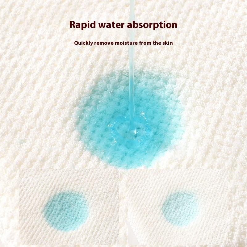 Serviette de bain épaissie, absorbante et douce pour nouveau-né