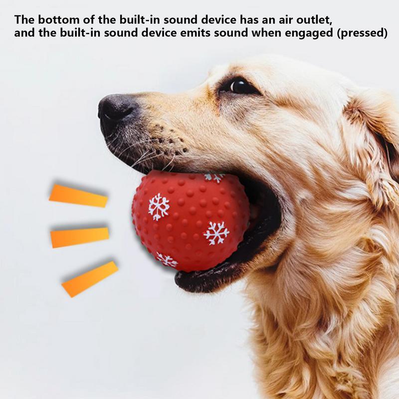 Jouets pour chiens Balles interactives pour chiots et chats, jouets à mâcher pour animaux de compagnie, jouets indestructibles pour le nettoyage des dents, balles flottantes pour piscine pour chiens de petite et moyenne taille
