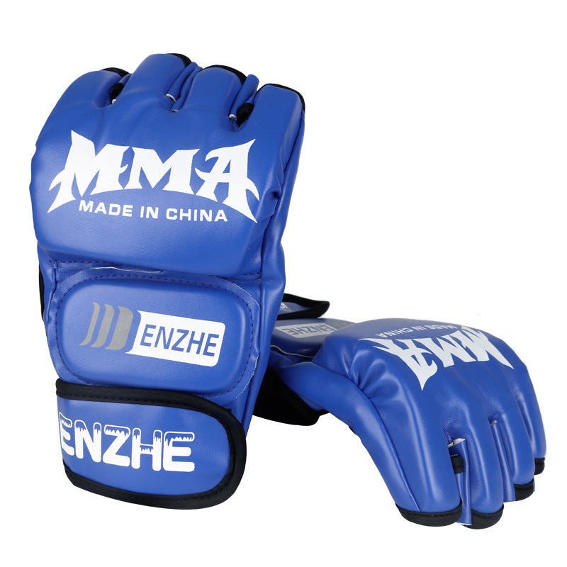 Sanda Muay Thai Half-finger Split Finger Fighting Gloves
