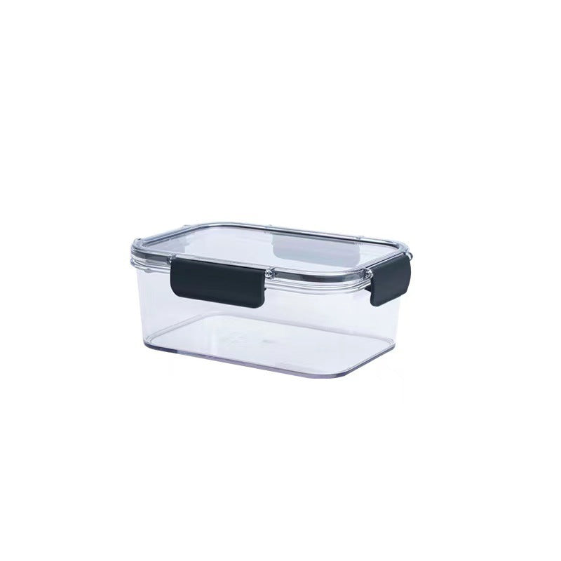 Refrigerator Fresh-keeping Box With Lid Transparent Storage Box For Fruits And Vegetables Sealed