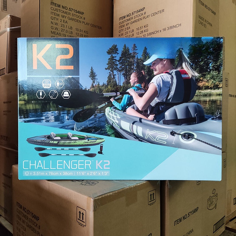 Kayak gonflable créatif pour deux personnes