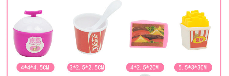 Simulation Dessert Station Children's Play House Toy Set
