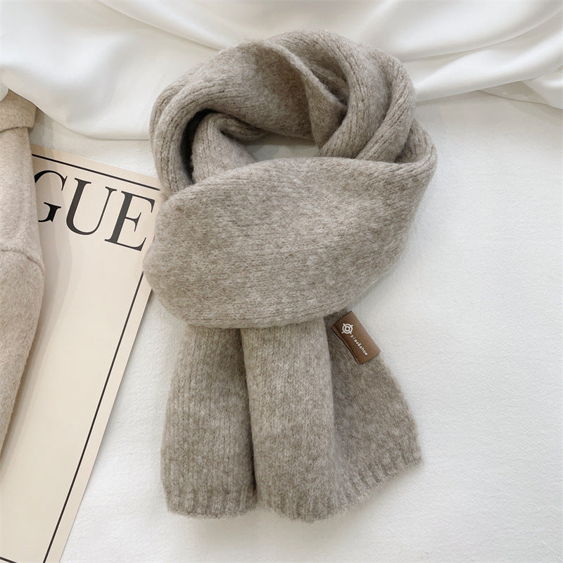 Romantic Versatile Scarf In Bright White Tones