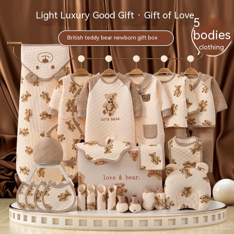 Coffret Cadeau Nouveau-né Ensemble Vêtements Nouveau-né pour Rencontre