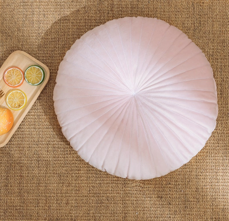 Nordic Ins Solid Color Velvet Pumpkin Pillow