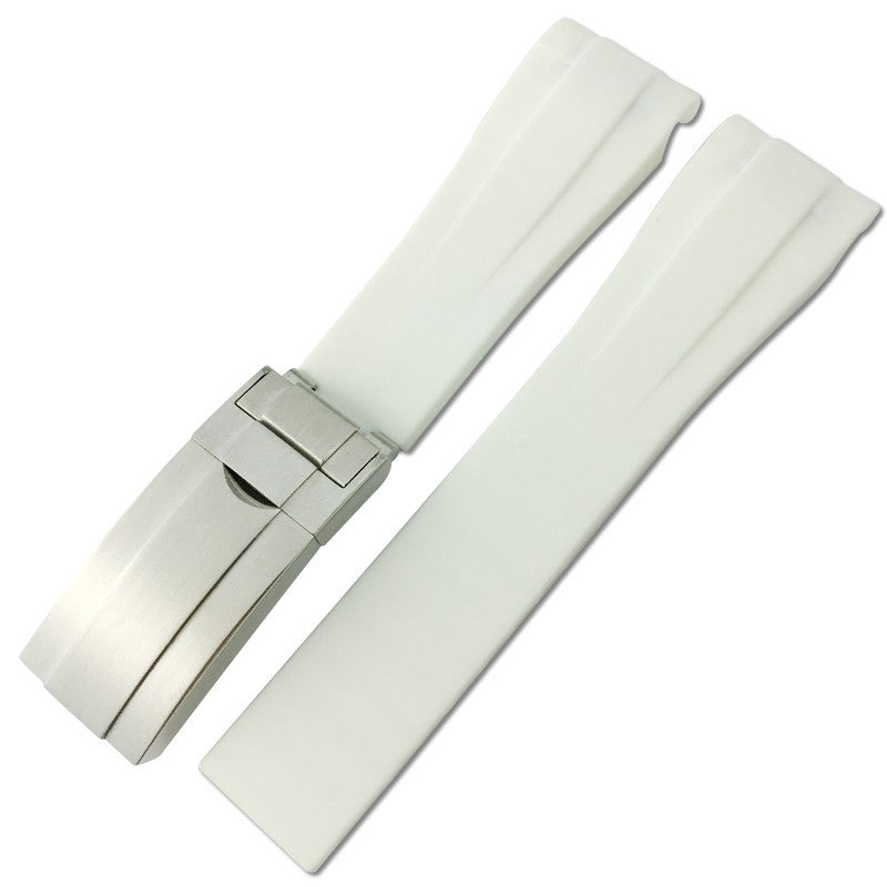 Bracelet de montre sport en caoutchouc de silicone